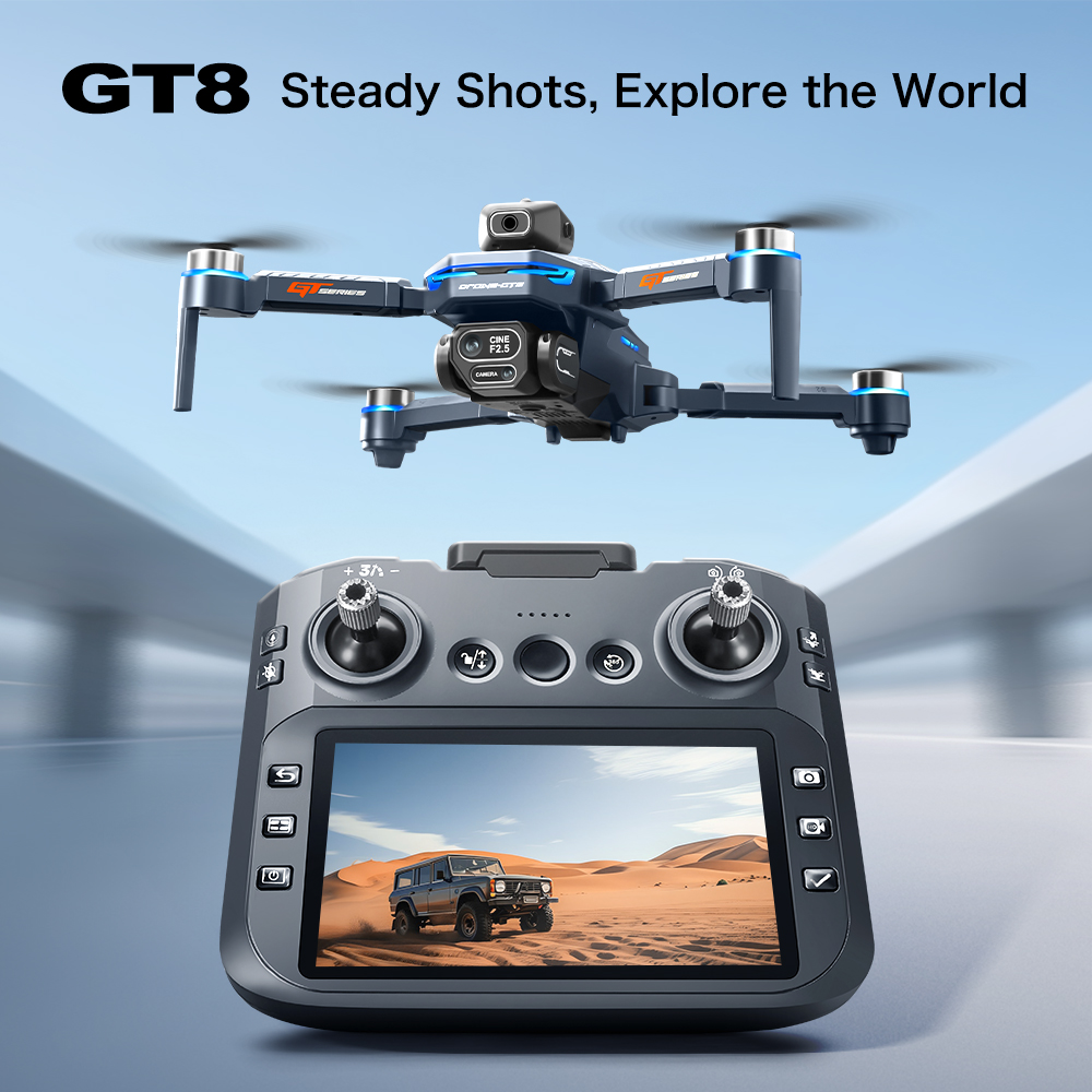 GT8 Max Foldable Drone 8K HD P - огляд і ціна Drone Kit Professional