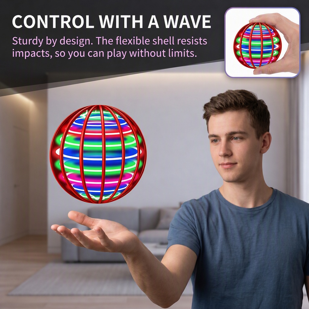 Magic Hand Control Flying Ball - огляд і ціна Drone Kit Tricopter